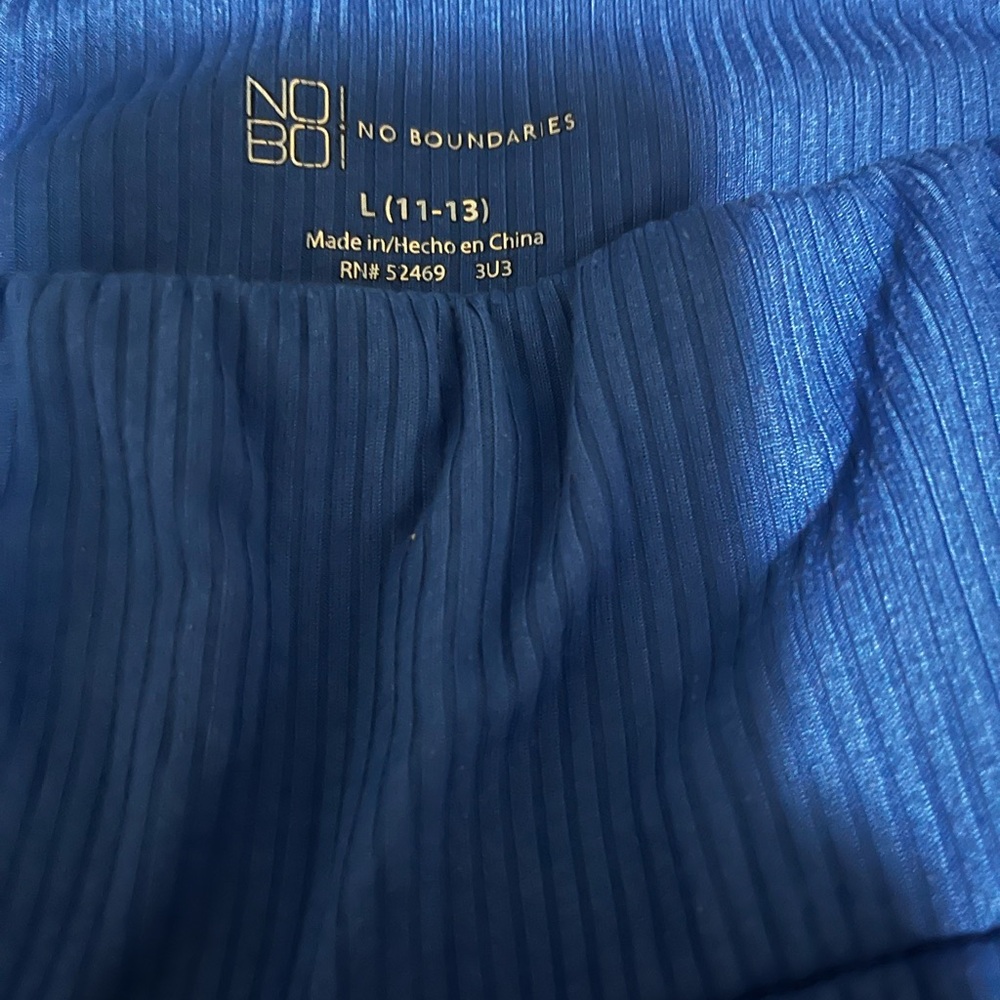 No Boundaries Vibrant Blue Blouse